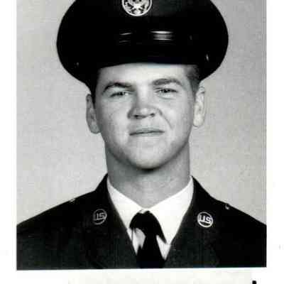 Serviceman Terry Sutherland