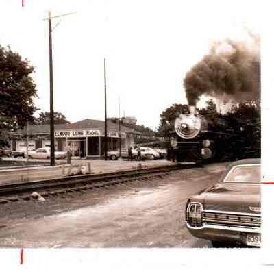A train wreck elsewhere lead to passenger trains being routed through Harrodsburg in 1962.