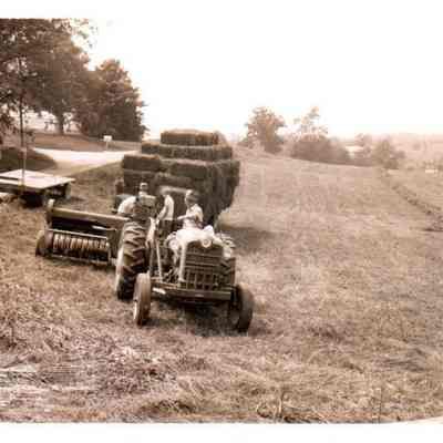 Taking Hay to the Barn
