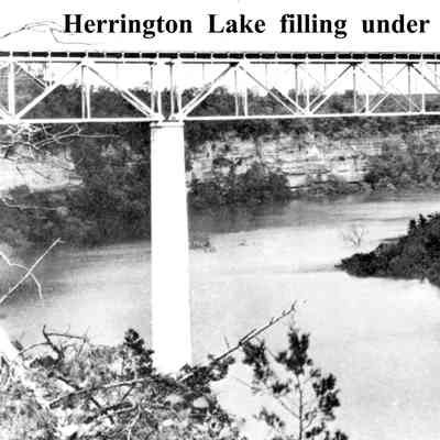 Herrington Lake Filling Up
