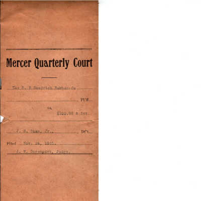 Quarterly Court Case: B.B. Goodrich Rubber Co v. J.B. Sims Jr.