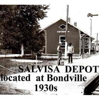 Salvisa Railroad Depot