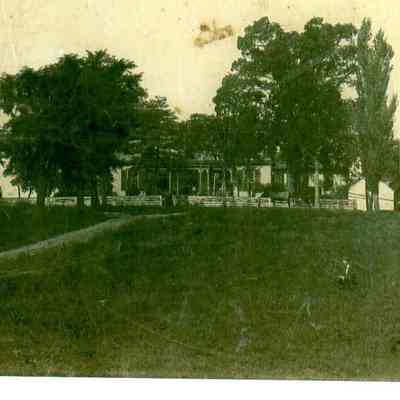 Man in the Fields at Rocky Point
