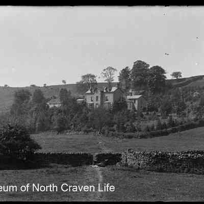 negative, glass plate - House (unidentified)