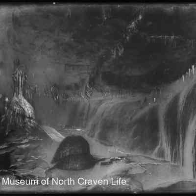 negative, glass plate - Ingleborough Cave, Clapham 1 of 4