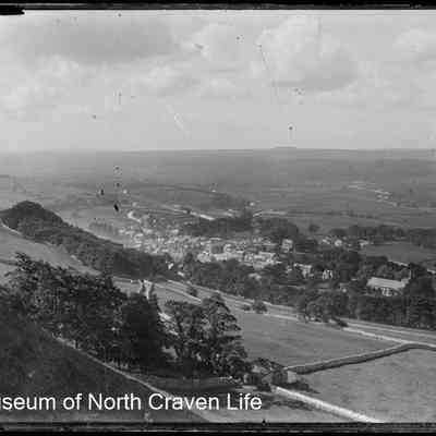negative, glass plate - Settle