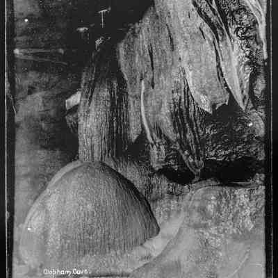 negative, glass plate - Clapham Cave 7 of 11