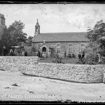 negative, glass plate - Tosside Church