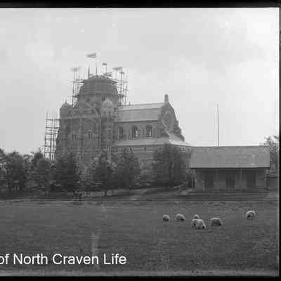 negative, glass plate - Giggleswick School Chapel : Building 2 of 15