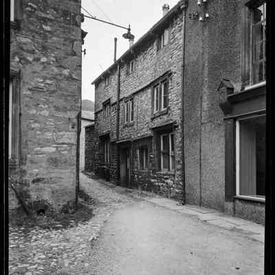 negative, sheet film - Settle: Bishopdale Court , Settle 1949
