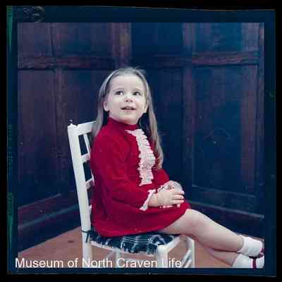 negative, sheet film - Portrait : Young girl