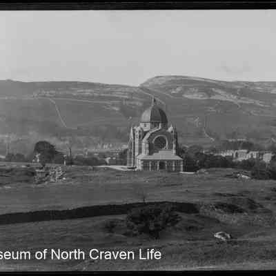negative, glass plate - Giggleswick School Chapel 2 of 2
