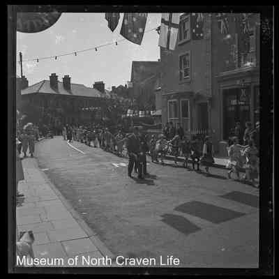 negative, sheet film - Settle Festival/Langcliffe Place