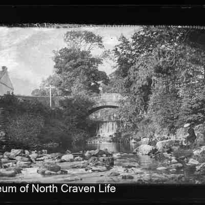 negative, glass plate - Clapham Beck 2 of 2