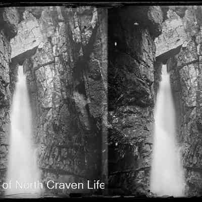 negative, glass plate - Weathercote Cave