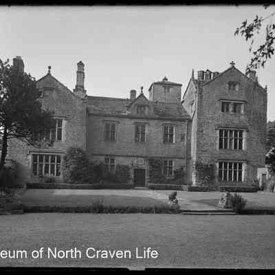 negative, glass plate - Lawkland Hall (exterior) 1 of 3