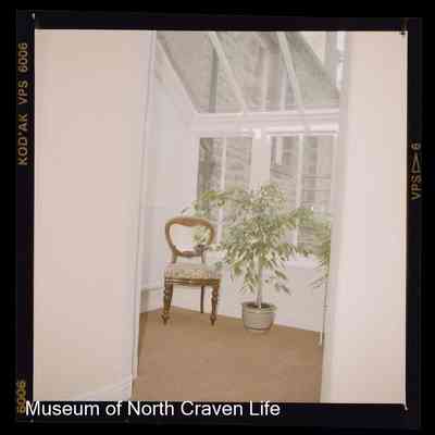 negative, sheet film - Mearbeck, Long Preston : Interior