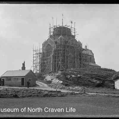 negative, glass plate - Giggleswick School Chapel : Building 1 of 15