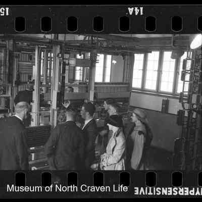 negative, roll film - Group portrait (strip of three)