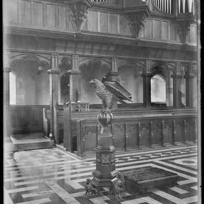 negative, glass plate - Giggleswick School Chapel (Interior) 5 of 12