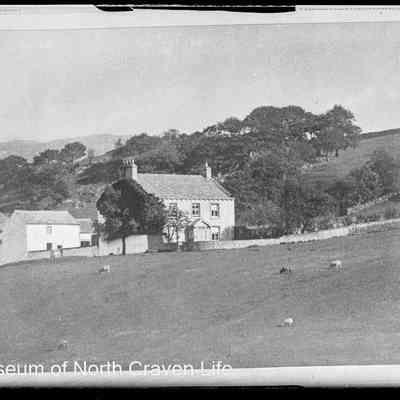 negative, glass plate - Farm buildings 1 of 2