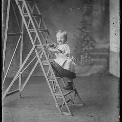 negative, glass plate - Portrait : Eddie Horner