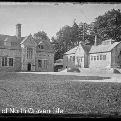 negative, glass plate - Giggleswick Library (Demolished)?