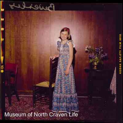 negative, sheet film - Settle Carnival Jubilee 1977 : Portrait
