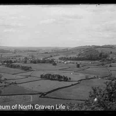 negative, glass plate - Austwick View