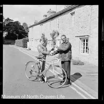 negative, sheet film - Settle Carnival Jubilee 1977 : Portrait