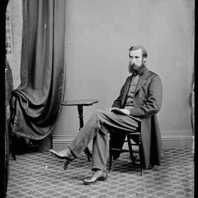 negative, glass plate - Portrait : Mr Arthur Drewin ?