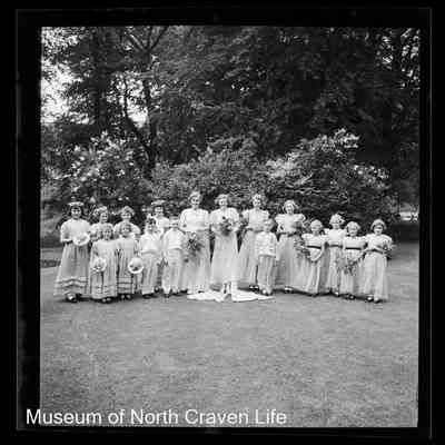 negative, sheet film - Settle Festival/Langcliffe Place : Portrait