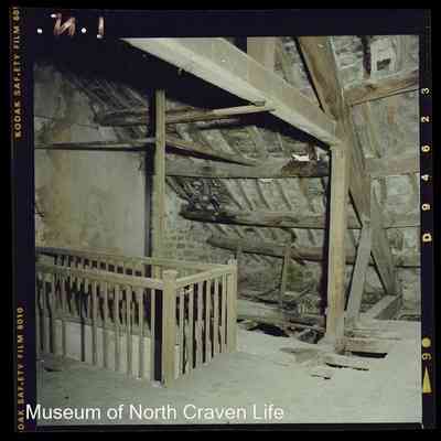 negative, sheet film - Mearbeck, Long Preston : Interior