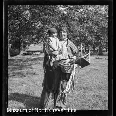 negative, sheet film - Settle Festival/Langcliffe Place : Portrait