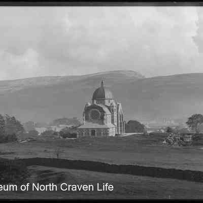 negative, glass plate - Giggleswick School Chapel 2 of 3