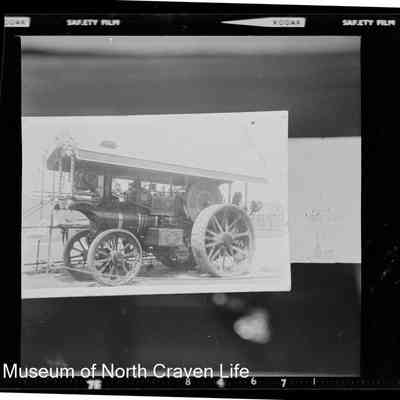 negative, sheet film - Tractor