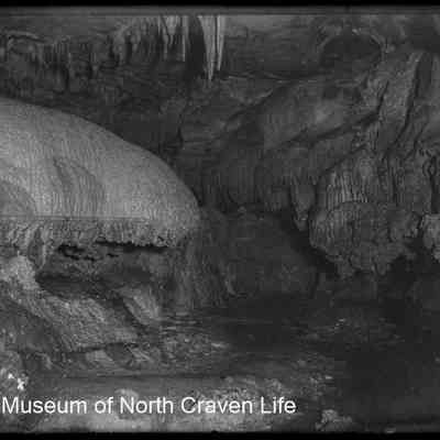 negative, glass plate - Ingleborough Cave (interior) - Mushroom Bed 11 of 11