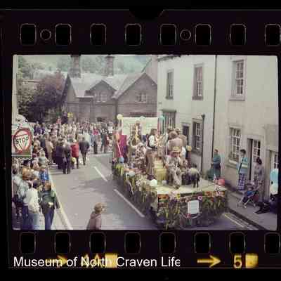 negative, roll film - Settle Carnival Jubilee 1977
