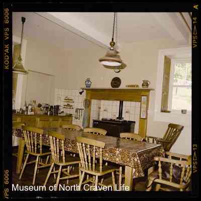 negative, sheet film - Mearbeck, Long Preston : Interior