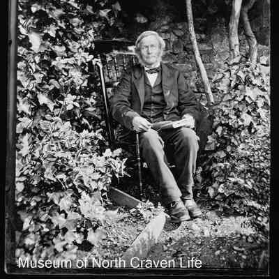negative, glass plate - Portrait : Jonathan Jackson, Langcliffe, 1867