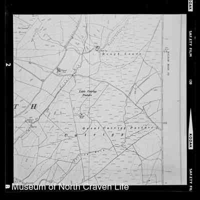 negative, sheet film - Great Catrigg Pasture Map (2 of 2)
