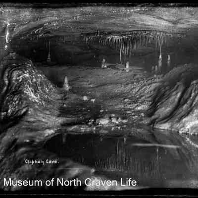 negative, glass plate - Clapham Cave 9 of 11