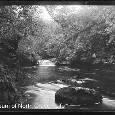 negative, glass plate - Stainforth Foss