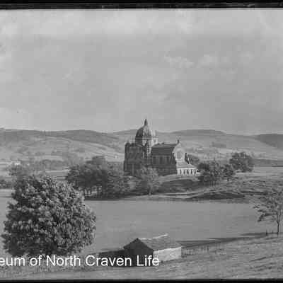 negative, glass plate - Giggleswick School Chapel 3 of 3
