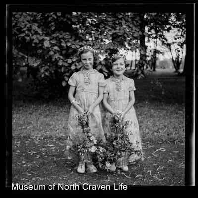 negative, sheet film - Settle Festival/Langcliffe Place : Portrait