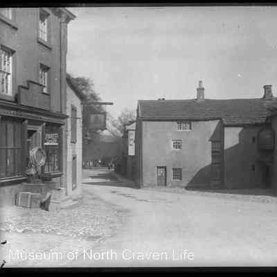 negative, glass plate - Market Square Settle