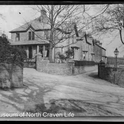 negative, sheet film - High Bentham (Methodist vicarage?)