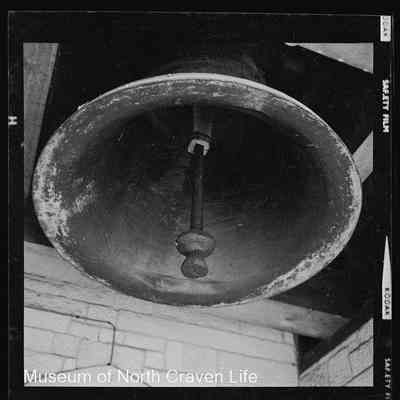 negative, sheet film - Church bell