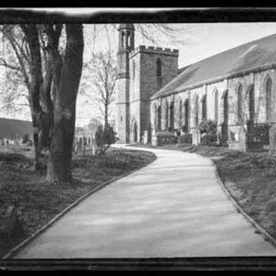 negative, sheet film - Church of Holy Ascension, Settle