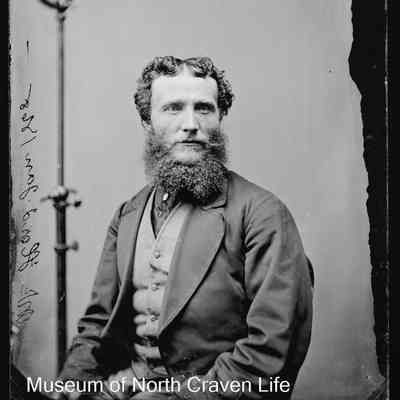 negative, glass plate - Portrait : Mr Herd, Settle, 1868